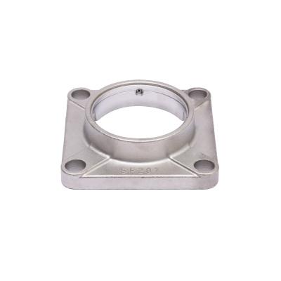 China High Temperature High Quality Stainless Steel Square Spherical Bearing Pedestal And Tile Box SUCF213 Bearing for sale