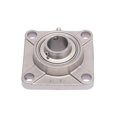 China High Temperature Stainless Steel Square Outer Spherical Bearing With Seat SF218 for sale