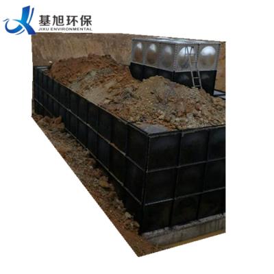 China Efficient Slaught Home Water Storage Height Stainless Steel Concrete Septic Tank Price for sale