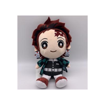 China toy & 2021 New Plush Toy Dolls Demon Slayer Plush Toy Doll Amine Demon Slayer Tanjirou Nezuko Cartoon Characters 25cm Doll Style for sale