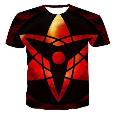 China 2021 New Anti-wrinkle Foreign Trade Men's Casual Clothing 3d Print T-shirt Anime Cartoon Fashion Short Sleeve T-shirts for sale