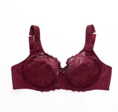 China BEIZHI Breathable Cheap Wholesale Lace Up Sexy Lady Plus Size Bra Large Size Bras For Women Girls Underwear for sale