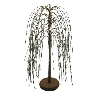 China Berries Cream Pip Berry Weeping Willow Tree Country Vintage Decorating Art for sale