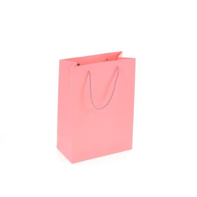 China Recycled Materials Wholesale Small Luxury Custom Printing Paper Gift Shopping Apparel White Jewelry Packaging Bags for sale