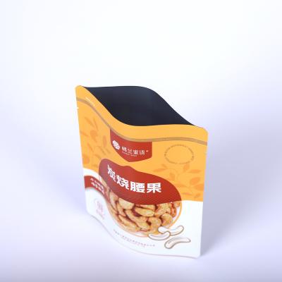 China Glossy Eight Side Seal Recyclable Matt Food Packaging Customized Composite Plastic Packaging Bag For Food for sale