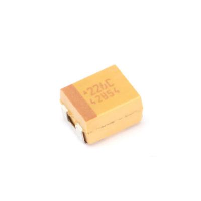 China New 22UF 226 16V 10% 226C B electronic products size original tantalum capacitor TAJB226K016RNJ for sale