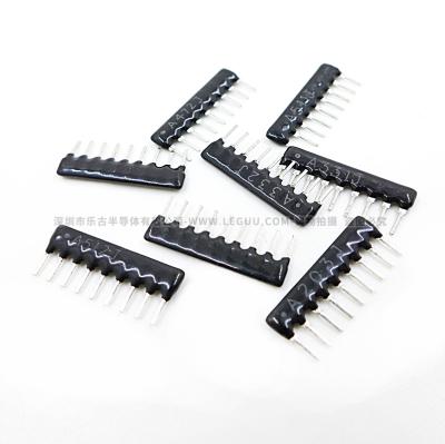 China New A09-102JP 1K 1.5K 4.7K 5.1K 6.8K 10K 100K 9pin networks and DIP resistor arrays A103J A102G of electronic products for sale