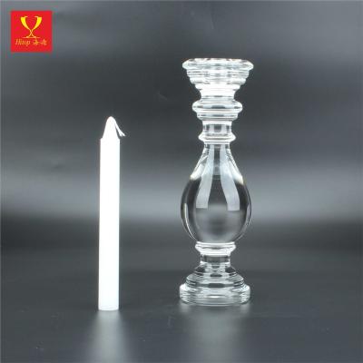 China Europe K9 Crystal Candlestick Crystal Candle Holder for Business Gift Home Decoration Wedding Gift for sale