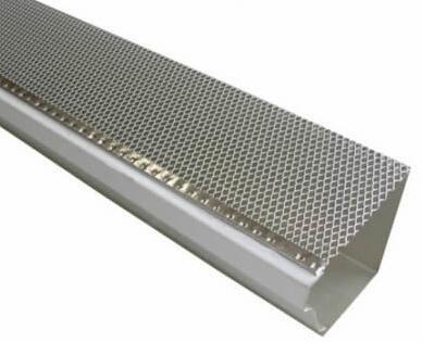 China Aluminum Drop In Gutter Guard Used For Keeping Leaves And Debris Out Of Gutters for sale