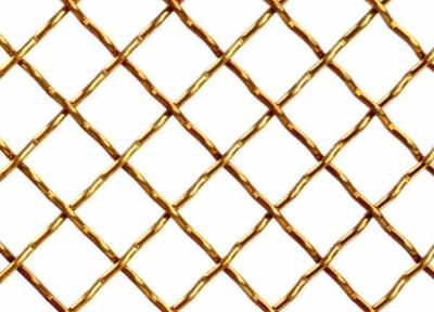 China El cobre el 35% de Mesh Screen el 65% del alambre de metal 1 a de 20m m cubre con cinc de cobre amarillo en venta