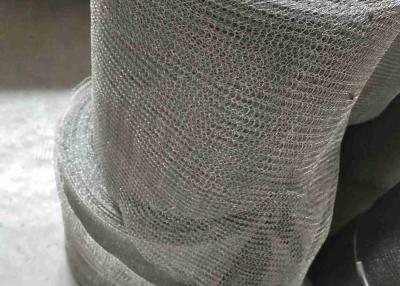 China 10mm To 1200mm Stainless Steel Knitted Wire Mesh Corrosion Resistance for sale