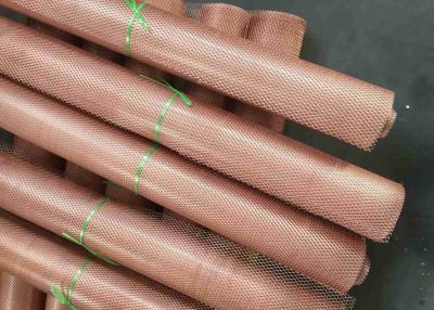 China 0,5 bis 5.0mm kupfernes Streckmetall Mesh Anti Corrosion zu verkaufen