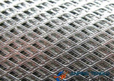 China Diamond Flattened Expanded Metal Wire Mesh Small Hole 8mm stark zu verkaufen