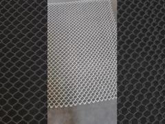 finished stainless steel chain link mesh