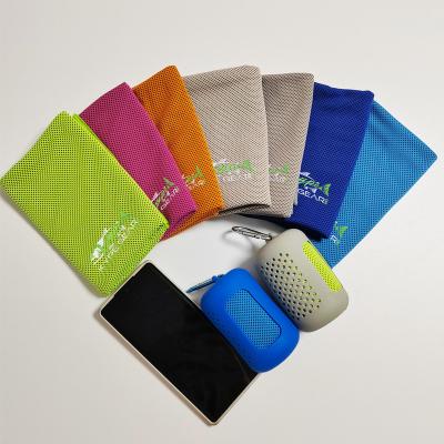 China Child-Proof Summer sports cold towel ice cooling towel cool yarn hypothermia cool towel 30*80cm for sports children adult for sale