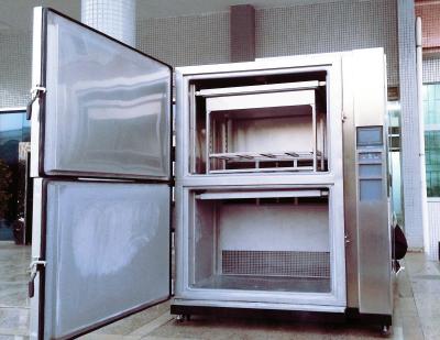 China A água de LIYI refrigerou as câmaras 300L -65℃ de choque térmico ao equipamento de teste térmico de +180 ℃ à venda