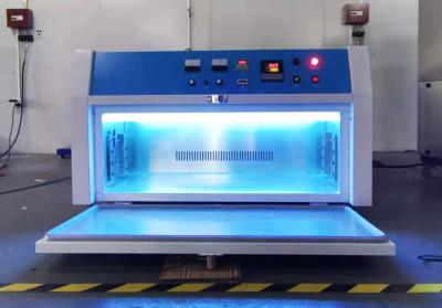 China LIYI Small Size Desktop Aging Test Chamber UVA340 UVB313 UVA351 1200mm UV Lamps for sale