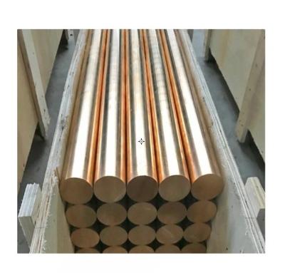 China Beryllium Copper Rod CuBe C17500 High Quality Astm 5mm 99.99% Pure  C17500 Beryllium Copper Rod Copper Bar For Sales for sale