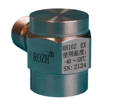 China VIBRATION SENSOR Side Input 100mV/g Vibration Transducer To Work With Transmitter for sale