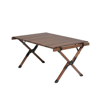 China Super Quality Eco-friendly Folding Table Portable Indoor Outdoor Multifunctional Foldable Stable Wooden Picnic Table for sale