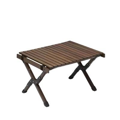 China Tour Camping Picnic Table Beech Egg Roll Chair Eco-friendly Outdoor Self-Propelled Portable Camping Supplies Daquan for sale