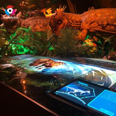 China Realistic Dinosaur Indoor Theme Motion Realistic Animatronic Dinosaur for sale