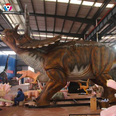 China Realistic Animatronic Dinosaur Model Motion Bendable Dinosaur Natural Rubber Dinosaur for sale