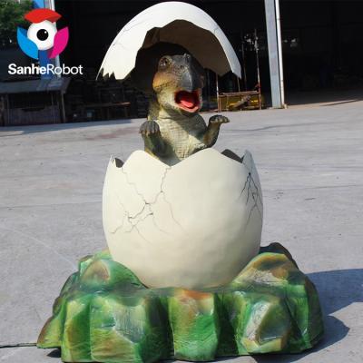 China Realistic Motion and Manipulation Expedition - Realistic Animatronic Newborn Dinosaur Egg Baby RD292 for sale