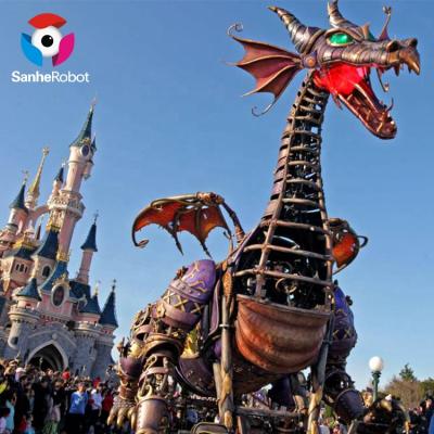 China Realistic Motion Life Size Myth Animated Dragon Animatronic For Sale for sale