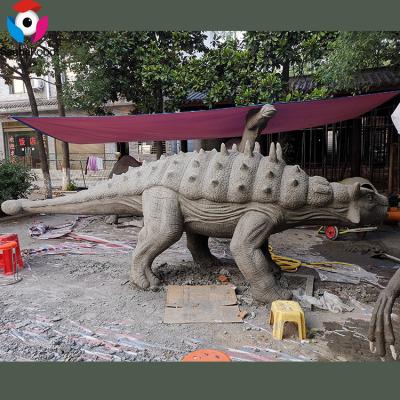 China Large Chinese Custom Handmade Decorative Cement Dinosaur Statues for sale