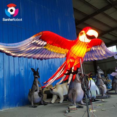 China Amusement Park Amusement Park Silk Lantern Birds Buy Chinese Eagle Lantern Online for sale