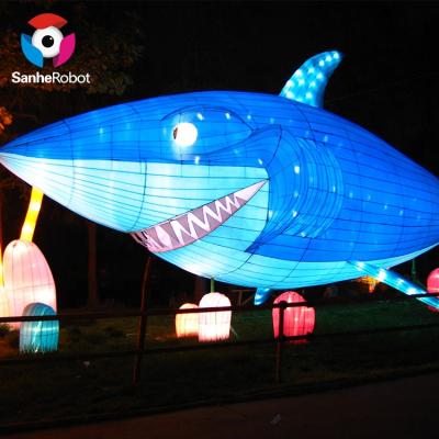 China Festival Decoration Shipping and Handling - SL003 Outdoor Festival Lanterns Fish Shaped Sea Animal Lantern for sale