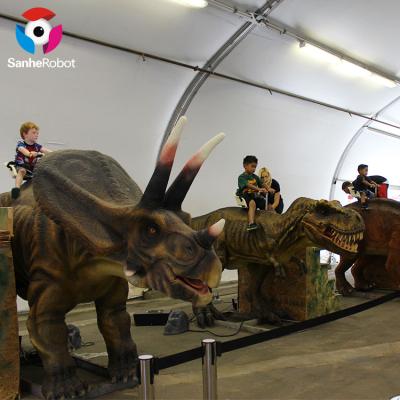 China Fun Realistic Equipment Motion Dinosaur Mechanical Ride for sale