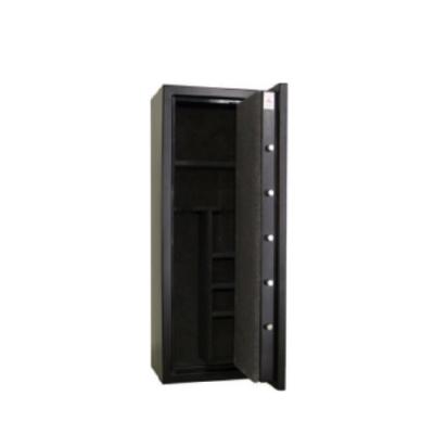 China Steel Fireproof Fireproof Gun Safes Long Gun Steel Hidden Gun Box Rifle Security Safe Cabinet for sale