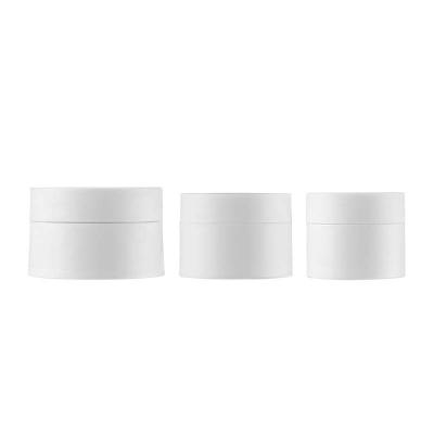 China Plastic Cream Jars Cosmetics-bottle pp cream jar 15g 30g 50g plastic cosmetic containers custom plastic cosmetic jar for sale