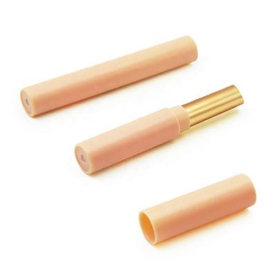 China Cosmetics-1.5g aluminum lipstick tube lipstick tube mini cosmetic empty plastic tube custom lipstick tube for sale