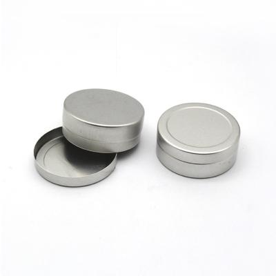 China Cosmetic-cosmetic bottle aluminum tin for food jar with easy open aluminum lid aluminum jar for sale