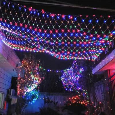 China Wholesale Net Light Net Light Customized Size Net Lights Remote Control For Lawn Outdoor Christmas Tree Garden Flash Fairy Lights for sale