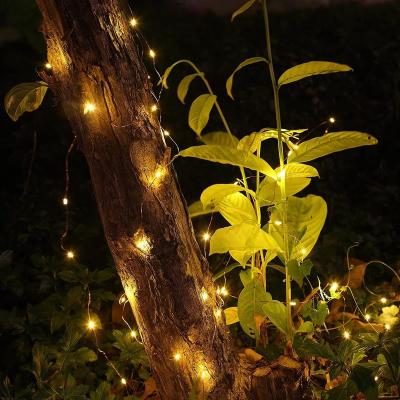 China Flexible Holiday Lighting LED Light Bottle Flower Decoration Christmas Decoration Copper Wire String Light for sale