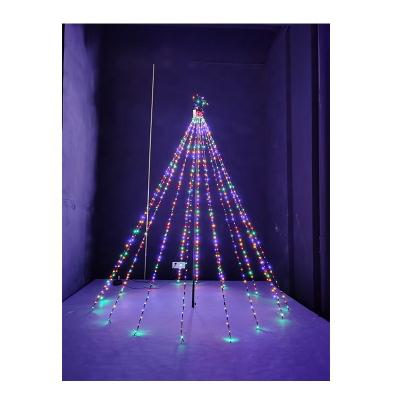 China Detachable Decoration Christmas Tree Lights Christmas Party Decorations Waterproof Garden Decoration Lights for sale