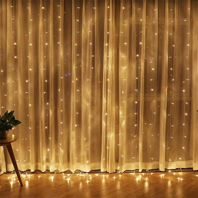 China Rattan Ball Curtain String Light for Christmas Wedding Party Garden Bedroom Decorations for sale