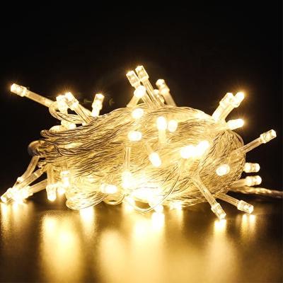 China Rattan Ball Wedding Party Decorations Garland Christmas Holiday Outdoor LED String Lights for sale