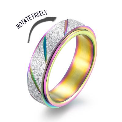 China FASHIONABLE ready to ship Low MOQ Relaxing Anxiety Ring Restless Person for sale