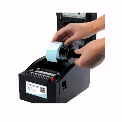 China Black Cheap Black Office Supplies 80mm Thermal Barcode Printer for sale