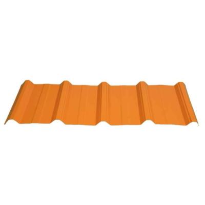 China Customizable Metal Color Corrugated Sheet Galvanized Color Coated Corrugated Roof Sheet Wave for sale