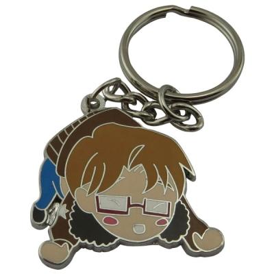 China Diversified Styles (Be Customized) 2021 New Design Laser Cut Anime Round Glitter Stick Holographic Anime Charms Color Clear Hologram Custom Acrylic Key Chain for sale