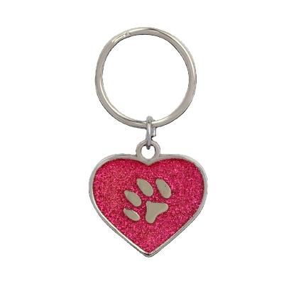 China Hot Selling Custom Metal Glitter Key Chain Company Logo Metal Die Cast Metal Key Chain Holder Key Holder Manufacturer for sale