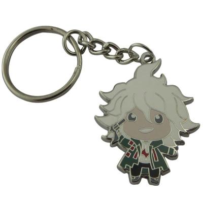 China Diversified Styles Logo Shape Enamel Anime Haikyuu Key Chain Key Chain (Be Customized) Hard Soft Metal Key Chain Custom Souvenir for sale