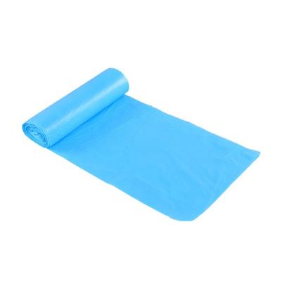 China Disposable Manufacturer 45X50Cm LDPE Direct HDPE Material Blue Plastic Garbage Bag Roll For Hospital for sale