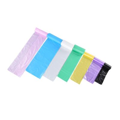 China Disposable Factory Supplying 60X70Cm LDPE HDPE Food Waste Bags Black Plastic Waste Bag For Kitchen for sale